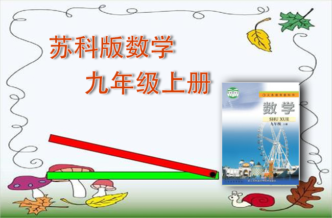苏教版数学九年级上册